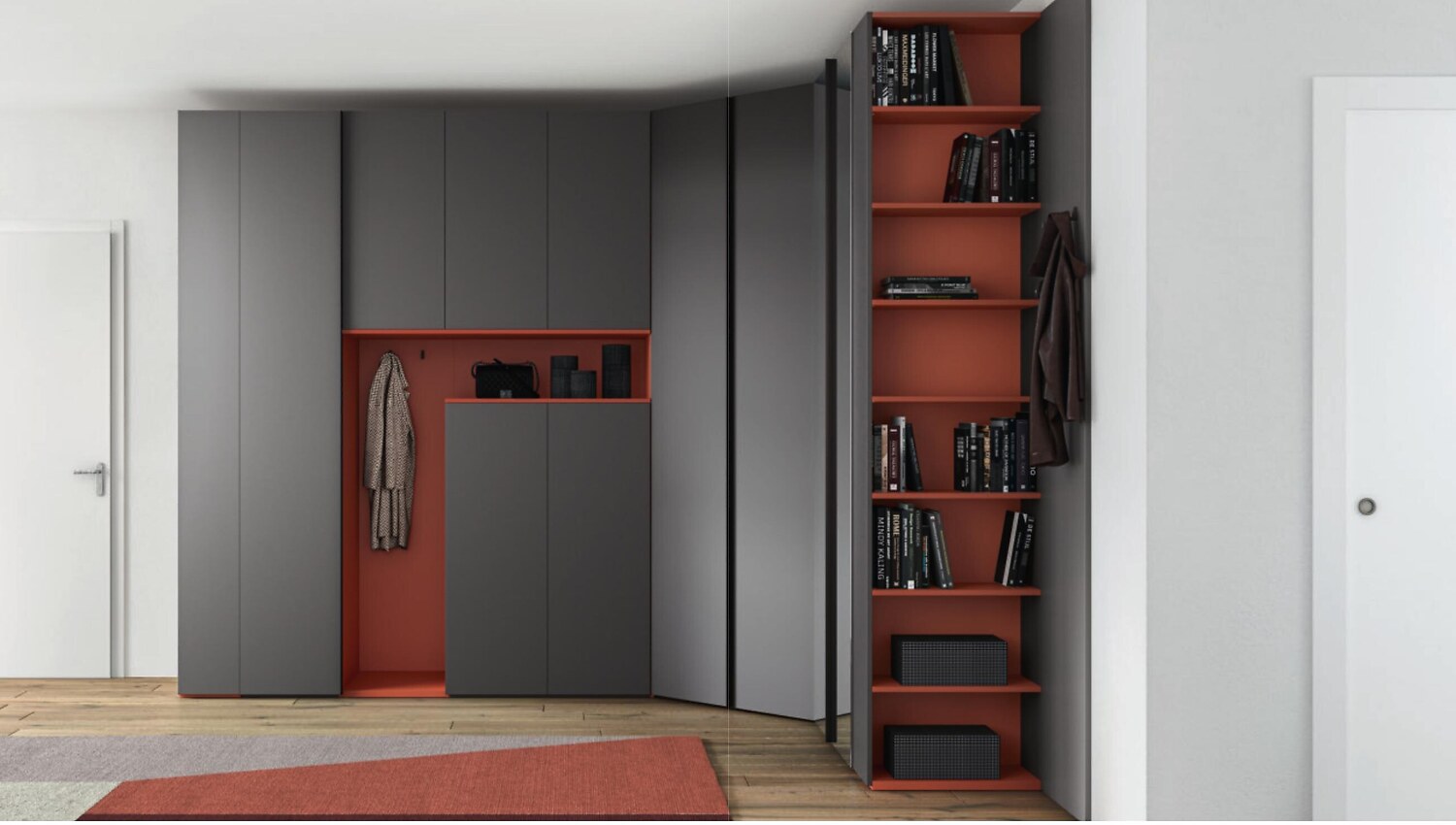 Dressing d'angle sur mesure